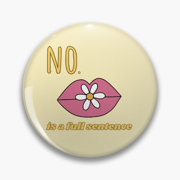 Item preview, No is a full sentence - yellow designed and sold by flyndar.
