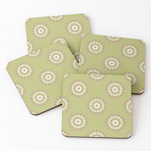 Item preview, Warm Neutrals Minimalist Polka Dot Mandala designed and sold by Triplicate Limited.