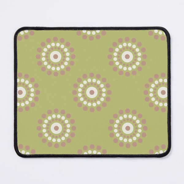 Item preview, Warm Neutrals Minimalist Polka Dot Mandala designed and sold by Triplicate Limited.
