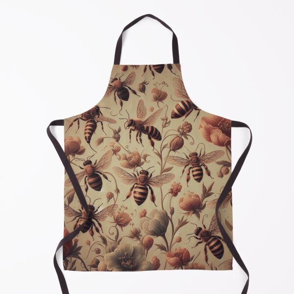 Item preview, Vintage Bees Pattern Sticker | Cute and Colorful Honeybee Design designed and sold by asbno19.