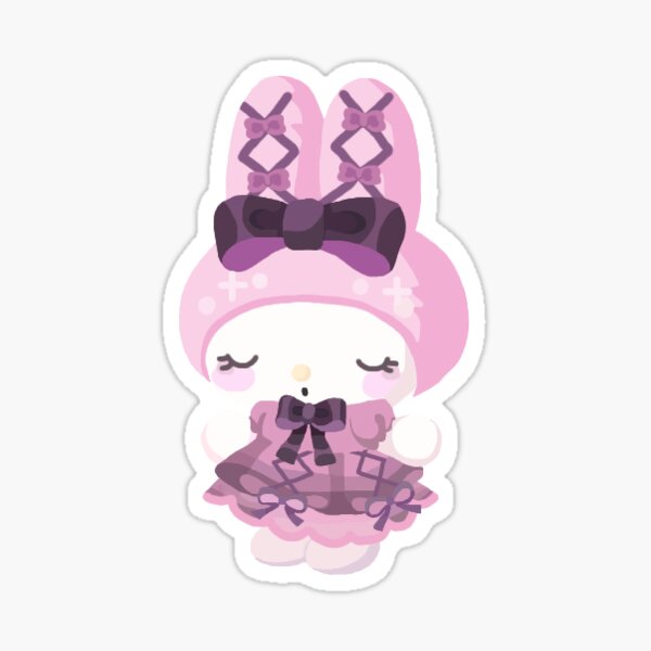 Item preview, Goth Lolita My Melody designed and sold by cutecutsds.