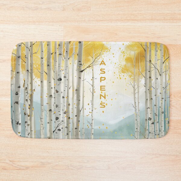 Item preview, Aspens Vintage Style Travel Poster designed and sold by MaryFiore.