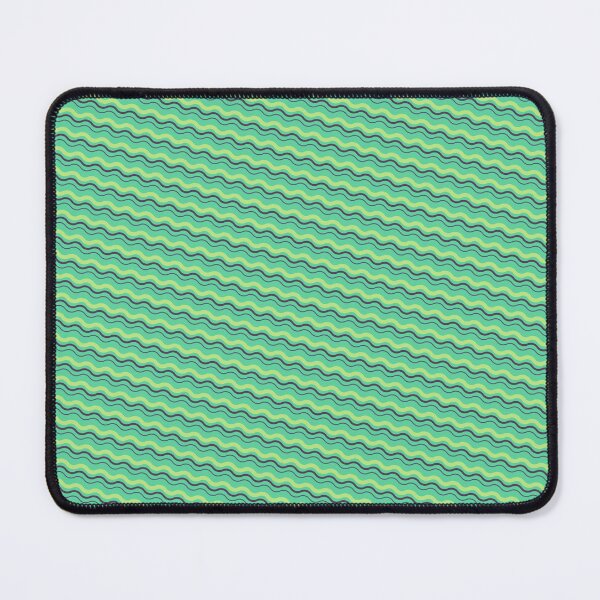 Item preview, Green Yellow & Blue Diagonal Parallel Waves Infinity Pattern designed and sold by Alchemy-A-La-G.