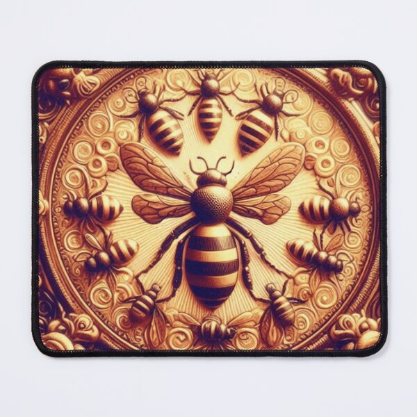 Item preview, Vintage Bees Pattern | Cute Honeybee Design designed and sold by asbno19.