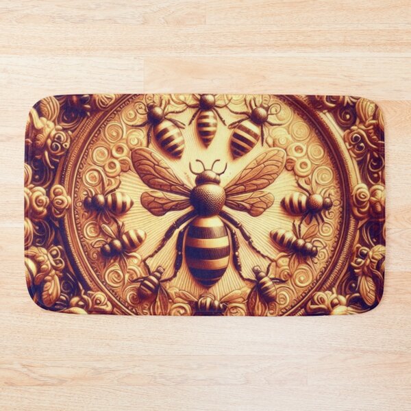 Item preview, Vintage Bees Pattern | Cute Honeybee Design designed and sold by asbno19.