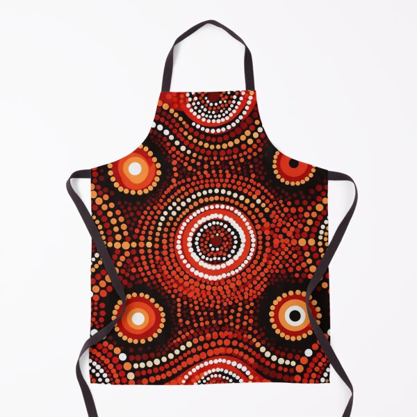 Item preview, Aboriginal Dot Painting - Traditional Indigenous Art Pattern designed and sold by Nicholas Panek.