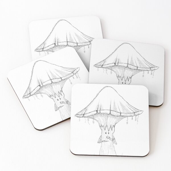 Item preview, Mushroom Tea Time designed and sold by QueenOfCorn.
