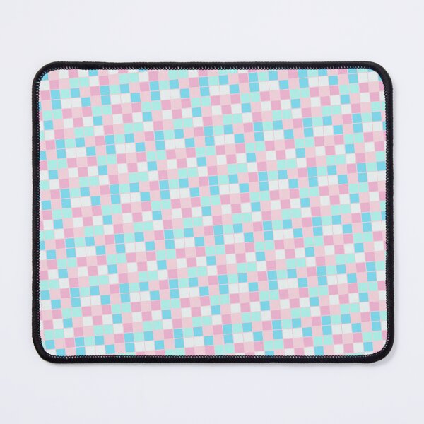 Item preview, Pink Blue & Teal Square Blocks Infinity Pastel Pattern designed and sold by Alchemy-A-La-G.