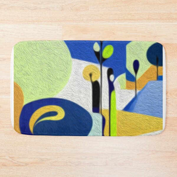 Item preview, abstract in blue designed and sold by BlueGardenia.