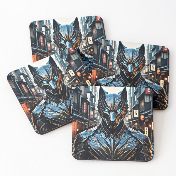 Item preview, Wolves guardian  designed and sold by MYTHIC PEEL STICKERS.