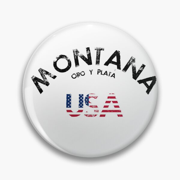 Item preview, Montana, USA.  Oro y Plata designed and sold by WhiteShirtGuy.