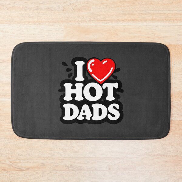 Item preview, I Love Hot Dads designed and sold by ArtFactoryAI.