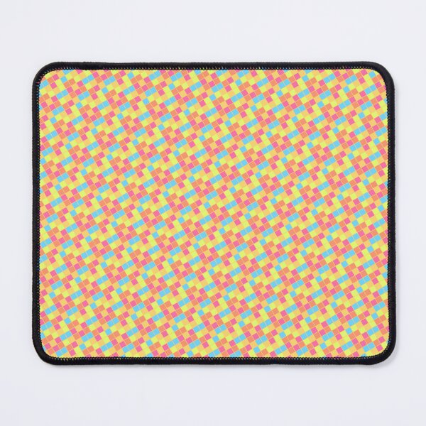 Item preview, Pink Candy Colors Square Blocks Infinity Pastel Pattern designed and sold by Alchemy-A-La-G.