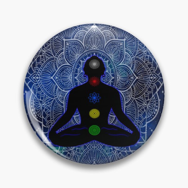 Item preview, Tibetan Chakras, space mandala, buddhist, lotus, abstract art designed and sold by MayGreenAbgrall.