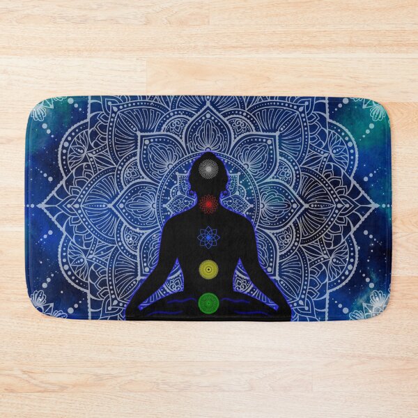 Item preview, Tibetan Chakras, space mandala, buddhist, lotus, abstract art designed and sold by MayGreenAbgrall.