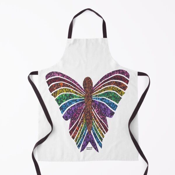 Item preview, Rainbow Butterfly (white) designed and sold by 13mtm80-Designs.