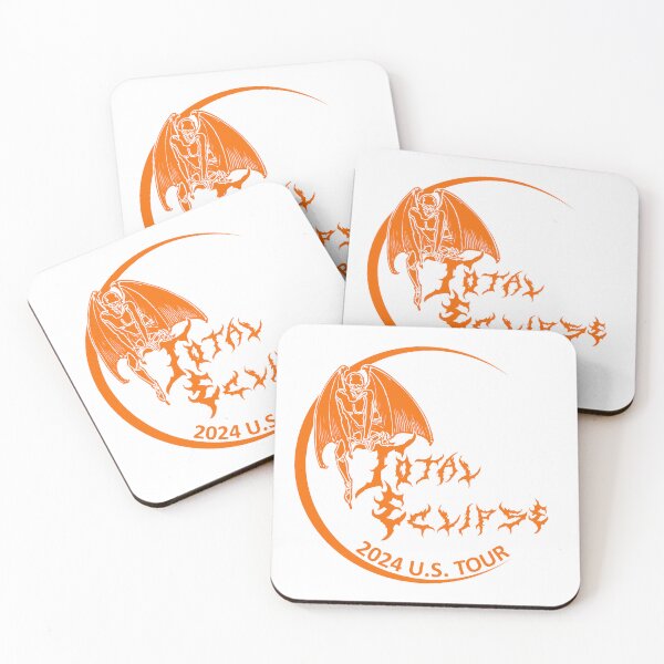 Item preview, 2024 Total Eclipse Heavy Metal Concert-style Swag designed and sold by ShadowedCities.