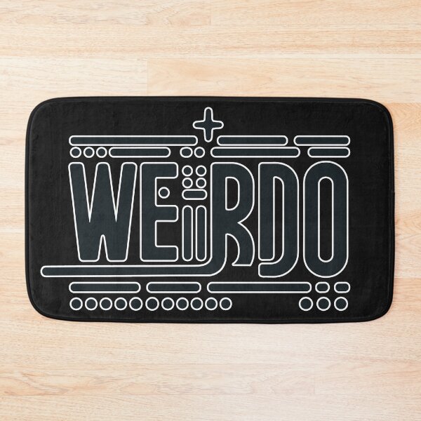 Item preview, Weirdo - Minimalist Typography Design designed and sold by diegomenjivar92.