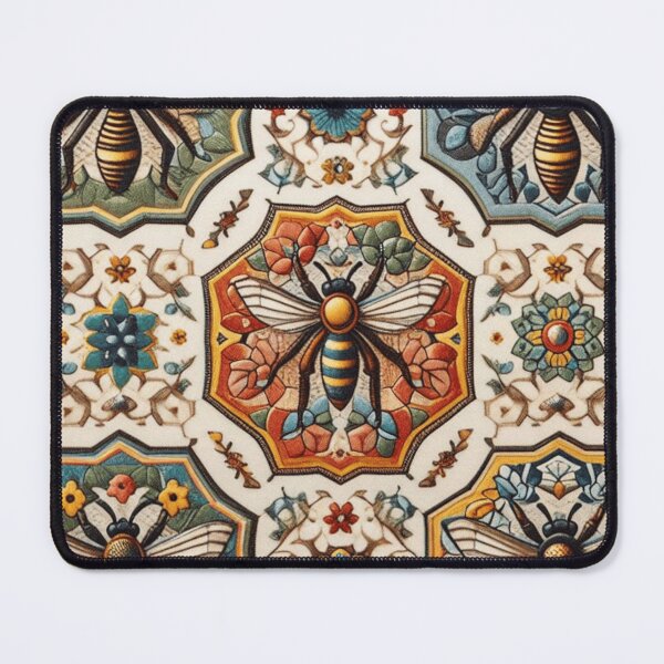 Item preview, Vintage Bees Pattern | Cute Honeybee Design designed and sold by asbno19.