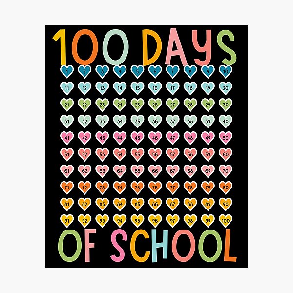Item preview, 100 Days Of School designed and sold by SCDesignGallery.