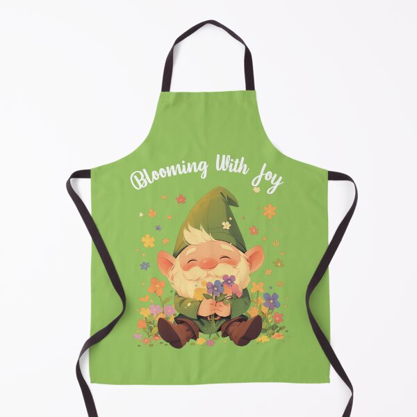 Item preview, Spring Gnome Blossom, Blooming With Joy (White Text) designed and sold by Frezcola.