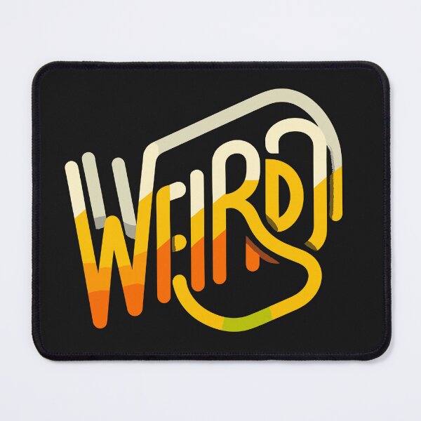 Item preview, Weirdo - Colorful Minimalist Typography Design designed and sold by diegomenjivar92.