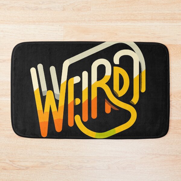 Item preview, Weirdo - Colorful Minimalist Typography Design designed and sold by diegomenjivar92.