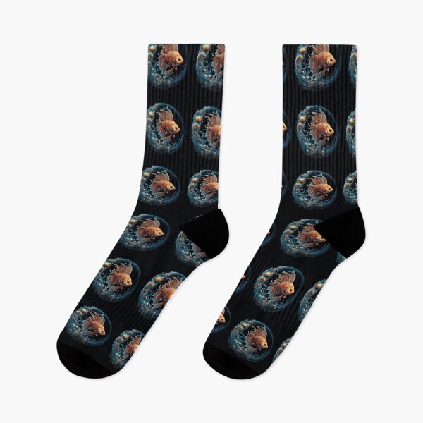 Item preview, Fish with Universe Bubbles designed and sold by Samuelsboro.
