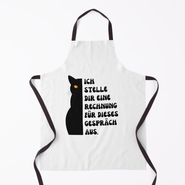 Item preview, Ich stelle dir eine Rechnung für dieses Gespräch aus | Cat Illustration Design - Humorous Design designed and sold by RM-Journey.