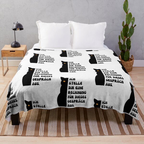 Item preview, Ich stelle dir eine Rechnung für dieses Gespräch aus | Cat Illustration Design - Humorous Design designed and sold by RM-Journey.