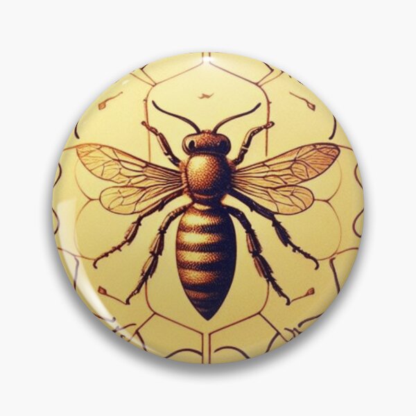 Item preview, Vintage Bees Pattern | Cute Honeybee Design designed and sold by asbno19.