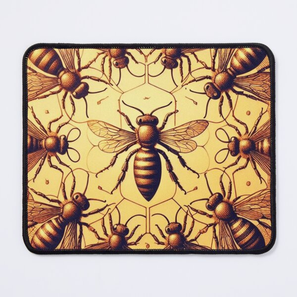 Item preview, Vintage Bees Pattern | Cute Honeybee Design designed and sold by asbno19.