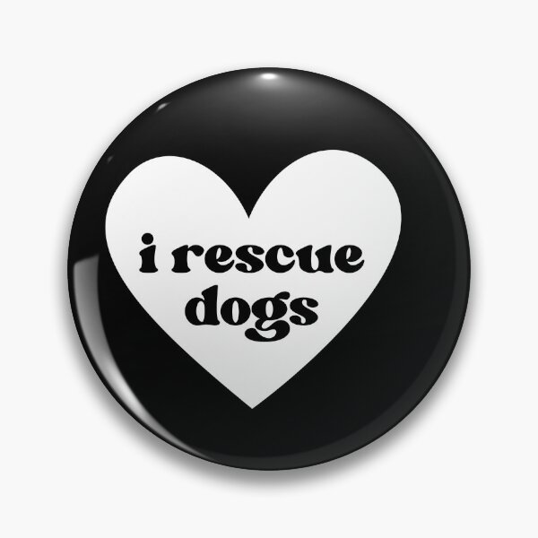 Item preview, I Heart Rescue Dogs - Advocate Typography for Four-Legged Heroes - White designed and sold by Biddakate.