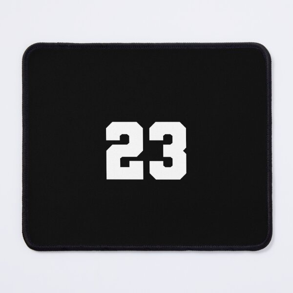 Item preview, 23, twenty-three, white, soccer league designed and sold by Numbers-Art.