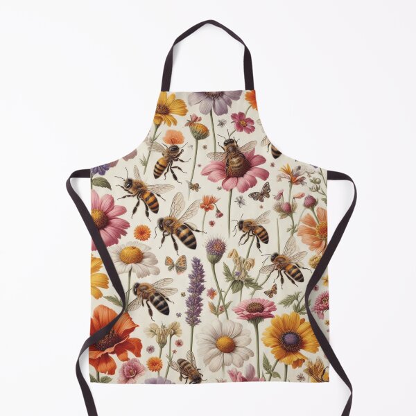 Item preview,  Vintage Bees Pattern | Cute Honeybee Design designed and sold by asbno19.