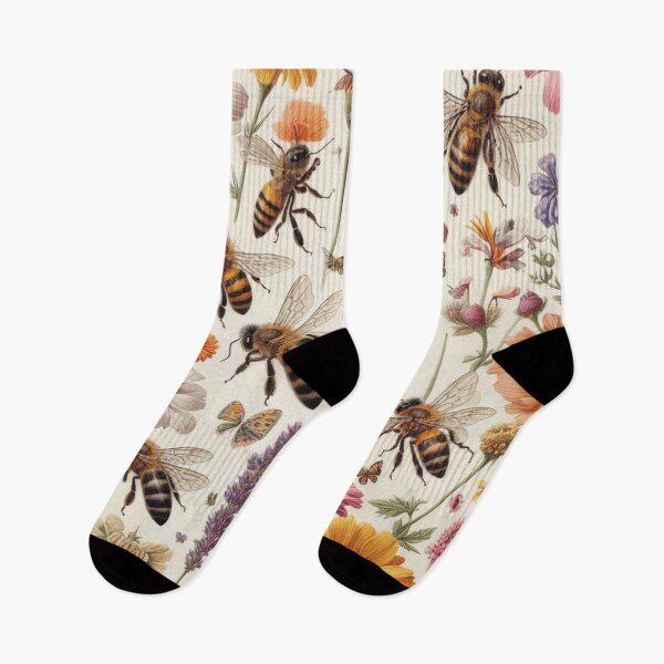 Item preview,  Vintage Bees Pattern | Cute Honeybee Design designed and sold by asbno19.