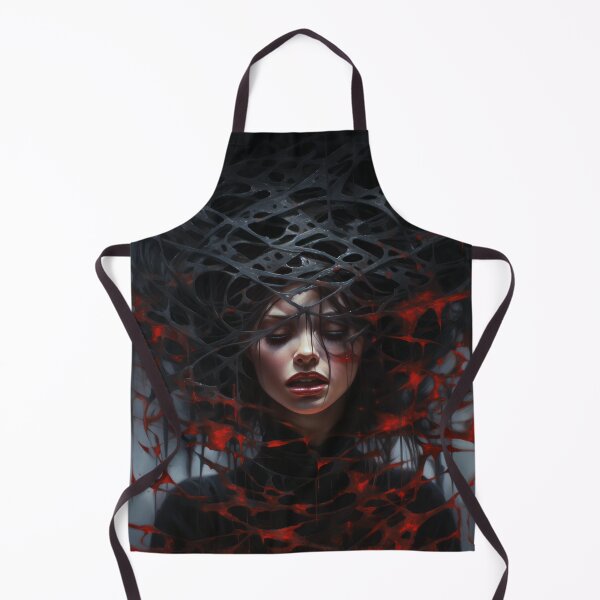 Item preview, Anxious Depths: All This Pain is an Illusion, Anxiety, Depression designed and sold by Rage-Ai.