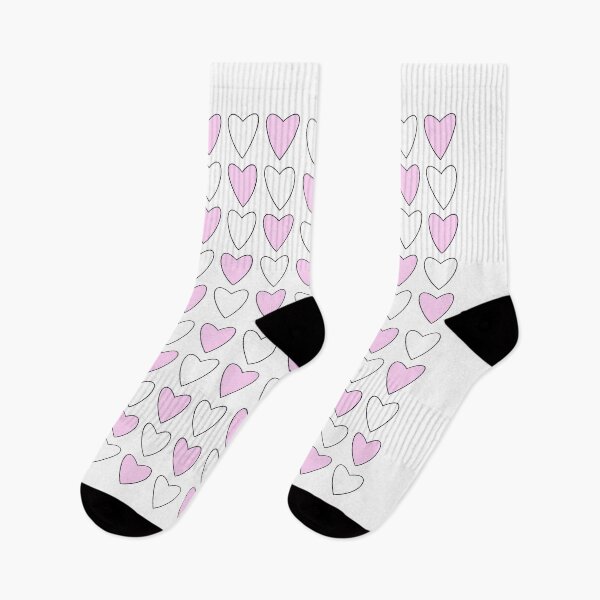 Item preview, Pink and white hearts designed and sold by xoxodesignsxoxo.
