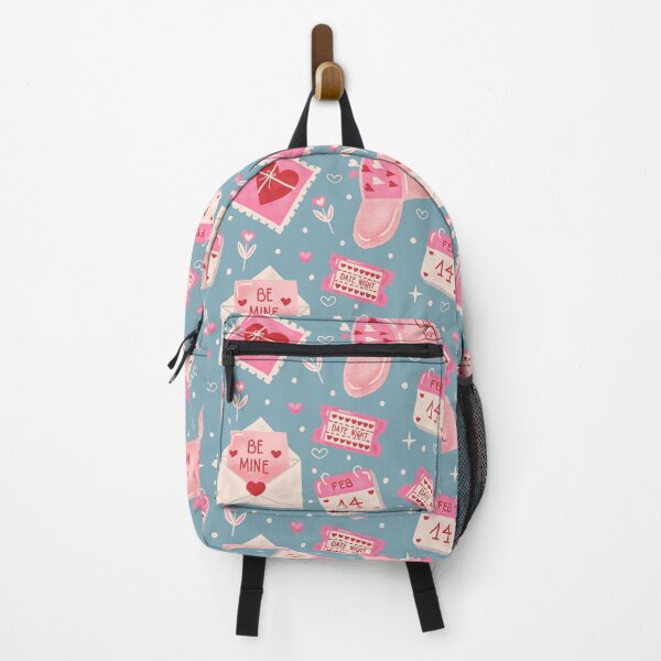 Item preview, Valentine's Mail - Cyan designed and sold by Pink Brush Studio.