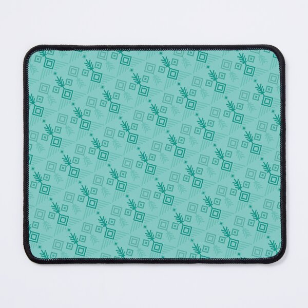 Item preview, Various Green Songket Weave Lines & Squares Infinity Pattern designed and sold by Alchemy-A-La-G.