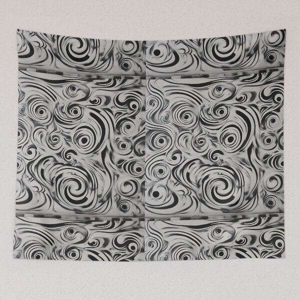 Item preview, Graffiti White Swirl designed and sold by Zenvo.