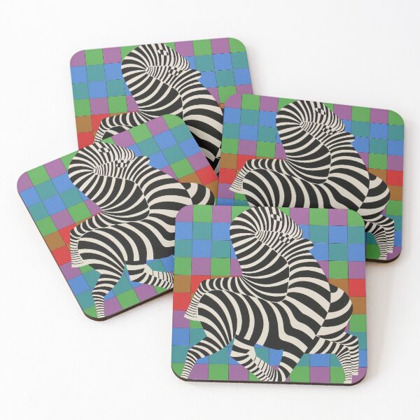 Item preview, Original Paintings by Victor Vasarely, 1906-1997, France, Op Art designed and sold by Bob-Studio.