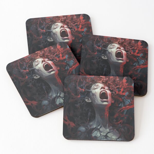 Item preview, In the Abyss: Portrait of Depression and Anxiety. designed and sold by Rage-Ai.