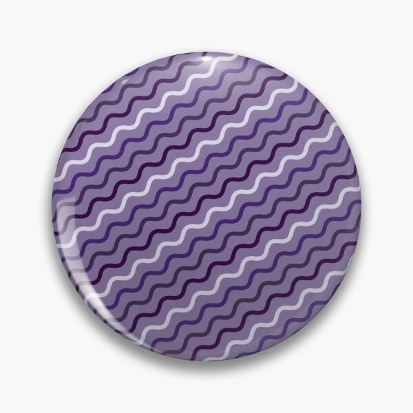 Item preview, Purple Passion White Parallel Wave Lines Infinity Pattern designed and sold by Alchemy-A-La-G.