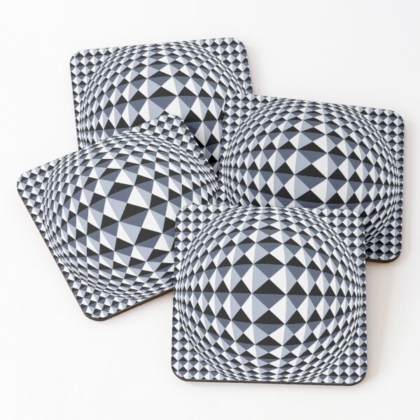 Item preview, Original Paintings by Victor Vasarely, 1906-1997, France, Op Art designed and sold by Bob-Studio.