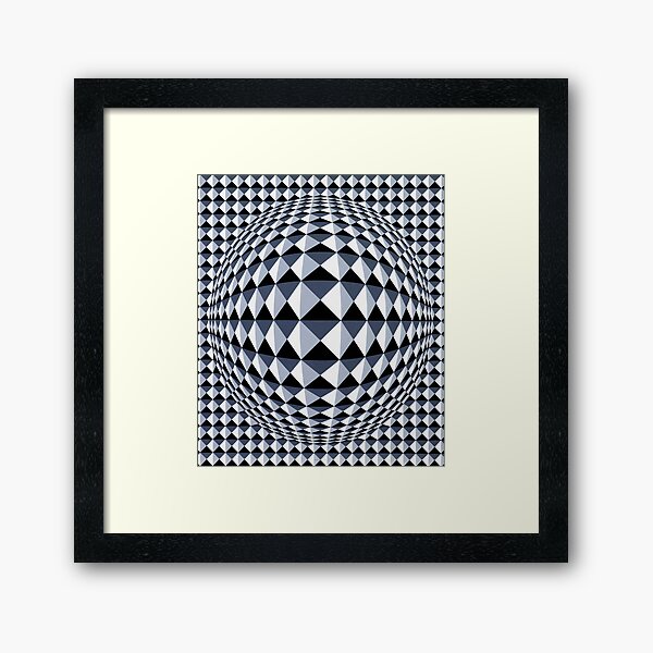 Vista previa del artículo con la obra «Pinturas originales de Victor Vasarely, 1906-1997, Francia, Op Art», diseñado y vendido por Bob-Studio.