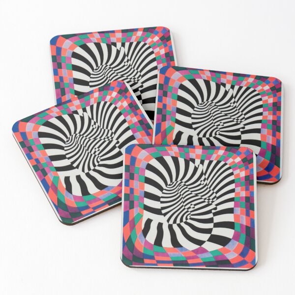 Item preview, Original Paintings by Victor Vasarely, 1906-1997, France, Op Art designed and sold by Bob-Studio.