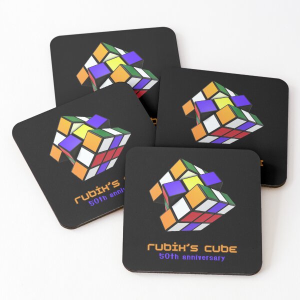 Item preview, Rubik's cube 50th anniversary designed and sold by UnCoverDesign.