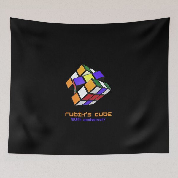 Item preview, Rubik's cube 50th anniversary designed and sold by UnCoverDesign.