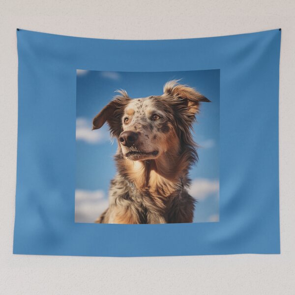 Item preview, Australian Shepherd Dog Portrait designed and sold by Samuelsboro.